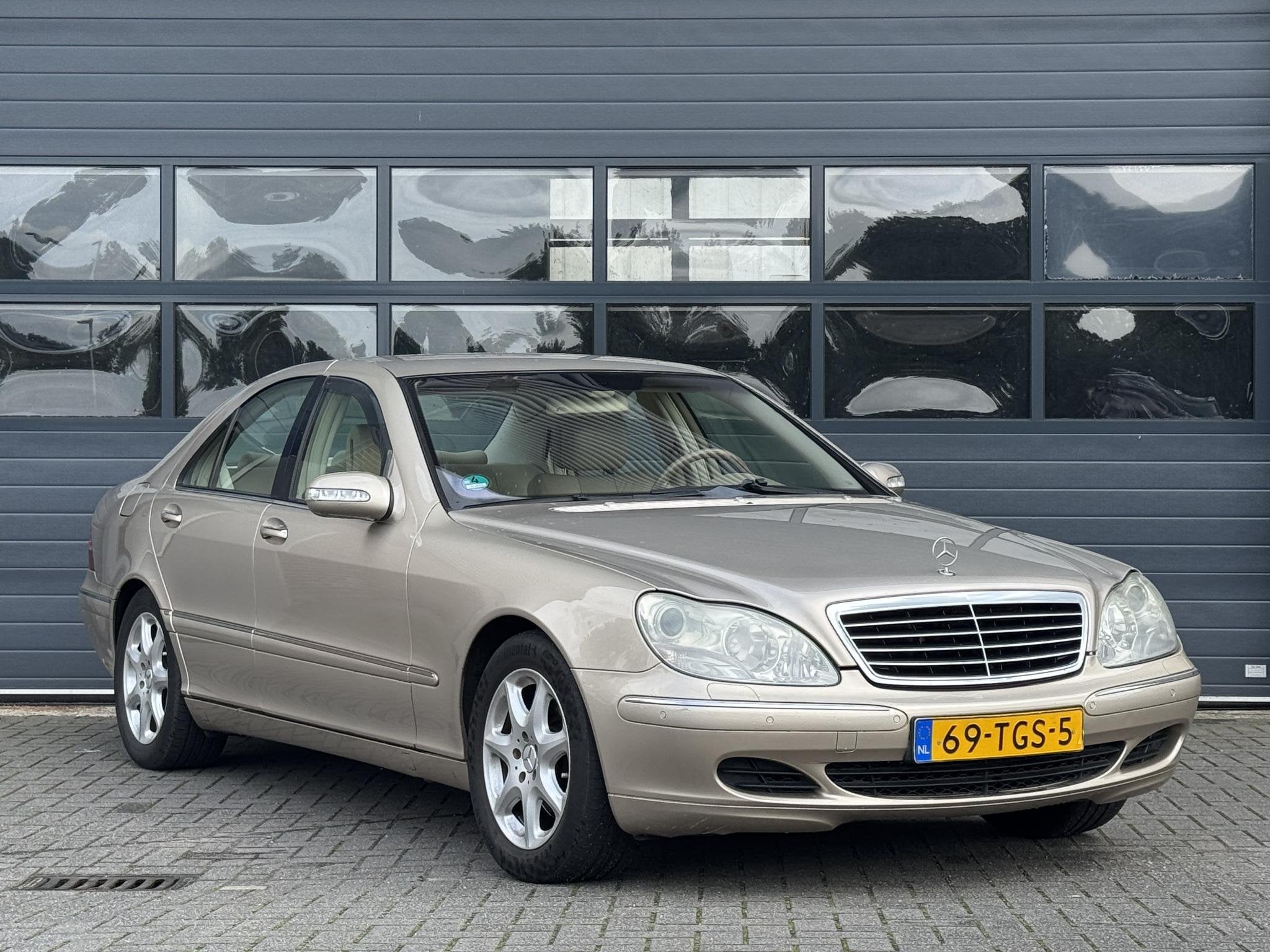 MERCEDES-BENZ S-KLASSE 500 I MEENEEMPRIJS I APK TOT 30-01-20, Auto's, Automaat, Achterwielaandrijving, Gebruikt, Met garantie (alle)