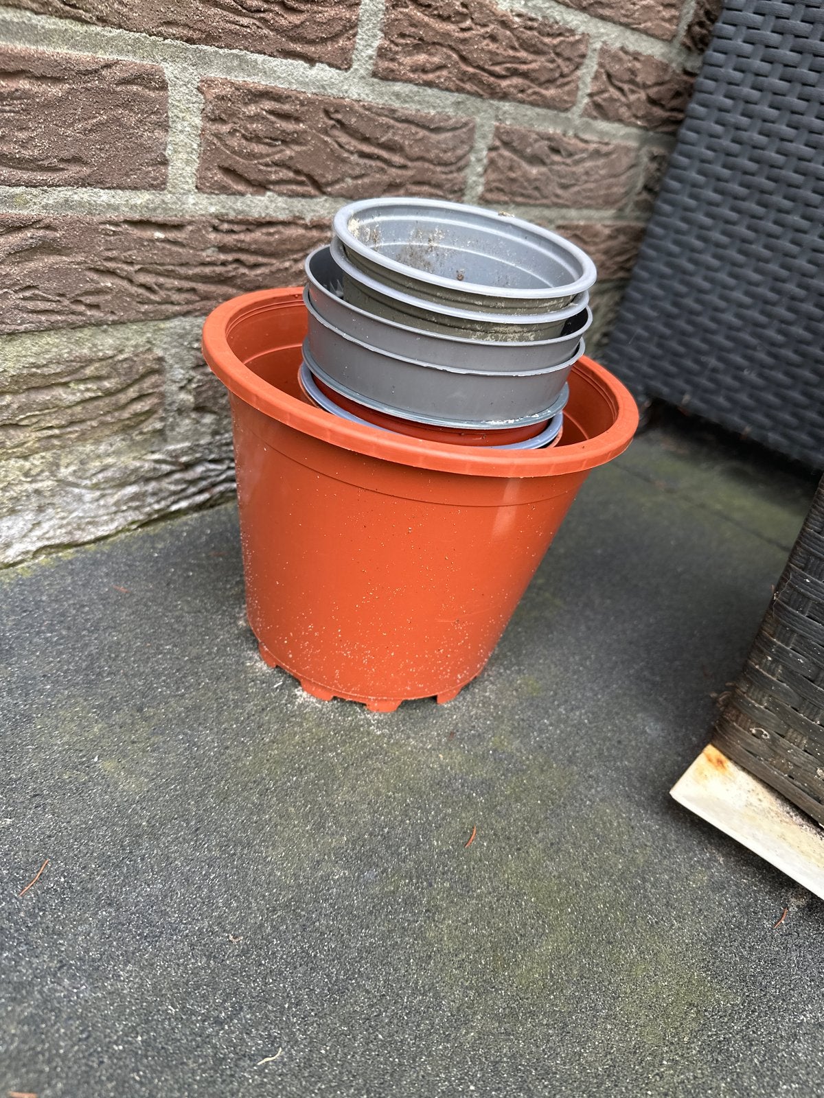 Diverse kweekbakjes en potten voor uw tuin of balkon, Kunststof, Gebruikt, Minder dan 30 cm, Minder dan 60 cm