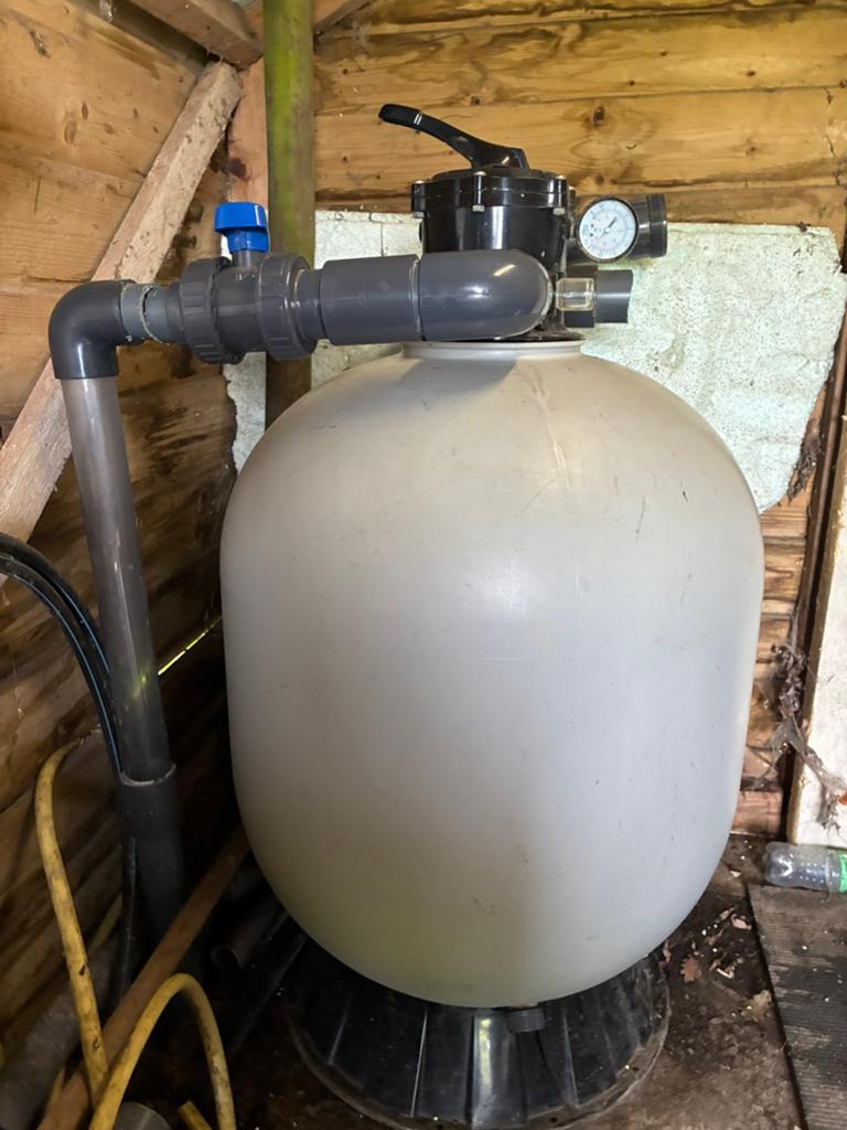 Hayward Zandfilter zwembad, Ophalen, Gebruikt