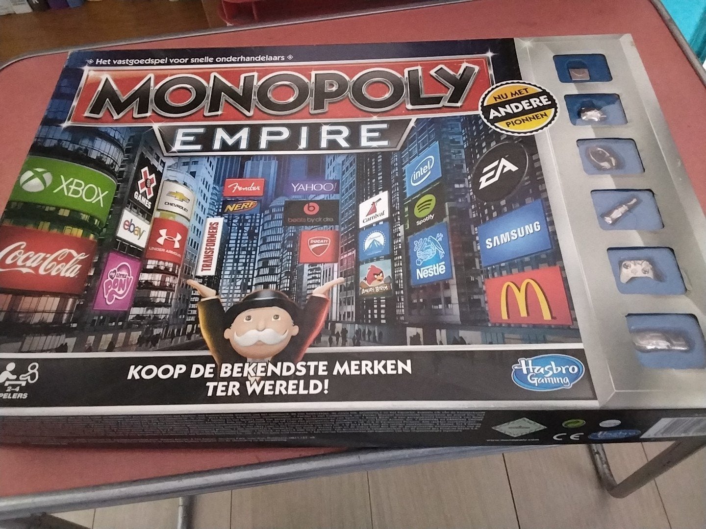 monopoly empire compleet € 10, Drie of vier spelers, Ophalen of Verzenden, Gebruikt