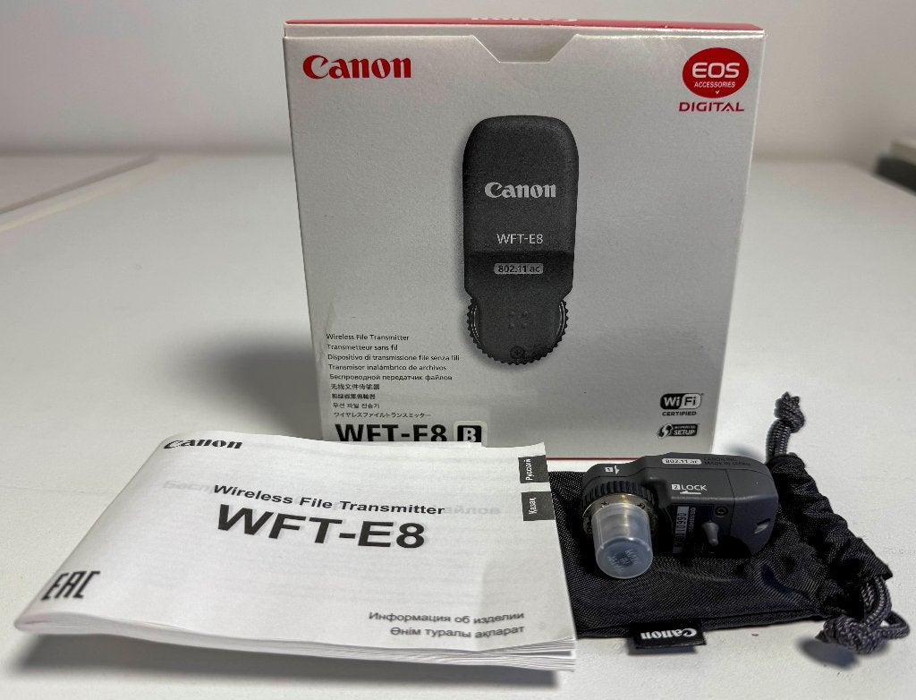 Canon WFT-E6B Wireless file transmitter, Ophalen, Spiegelreflex, Canon, Zo goed als nieuw