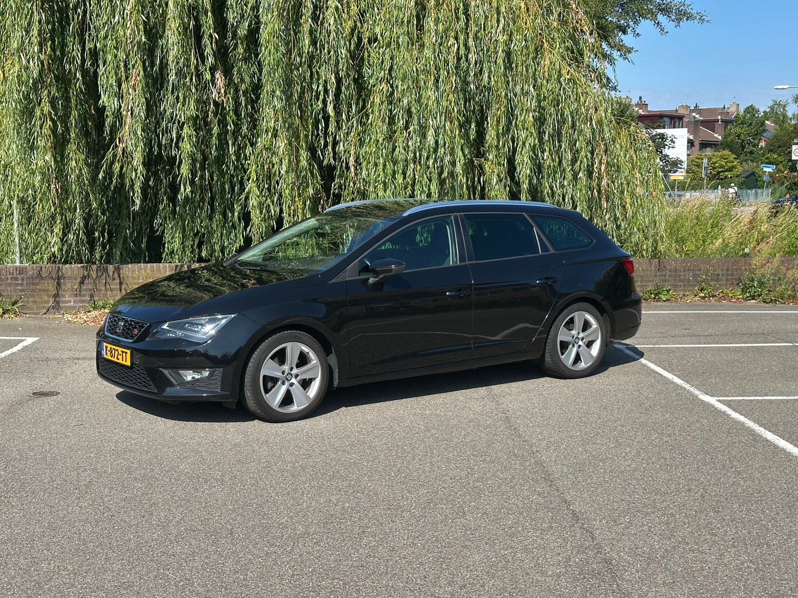 Seat Leon 1.4 FR 150pk ST 2015 DSG | nieuw koppeling dbriem., 4 cilinders, Leon, Leder en Stof, Particulier