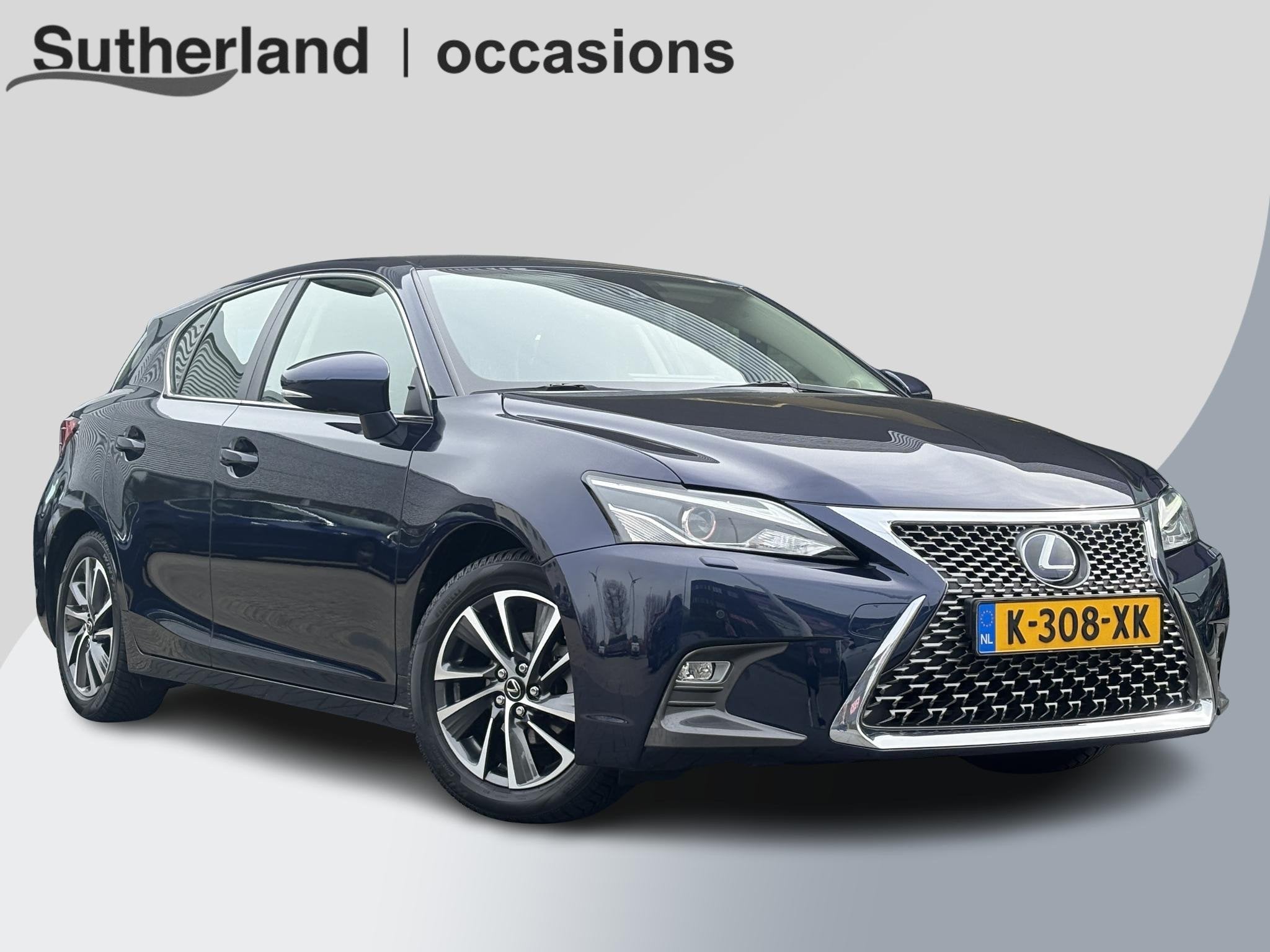 Lexus CT 200h Ultimate Edition 136pk | Achteruitrijcamera |, Auto's, Lexus, Gebruikt, Euro 6, 4 cilinders, Blauw