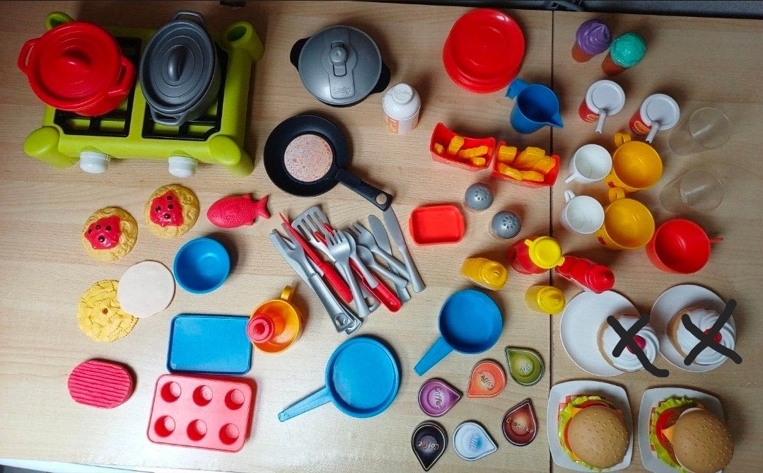 Keukenaccessoires speelgoed, Ophalen of Verzenden, Gebruikt, Kunststof, Speelkeuken-accessoire