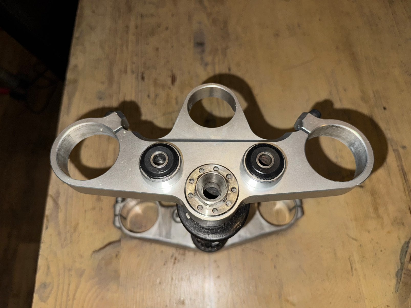 Aprilia Factory Ohlins RSV 1000 Tstuk Kroonplaat Balhoofd, Ophalen of Verzenden, Gebruikt