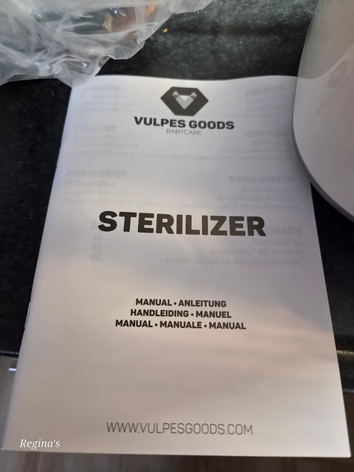 Vulpes Goods Sterilisator voor babyflessen en spenen, Kinderen en Baby's, Ophalen, Sterilisator, Vulpes Goods, Zo goed als nieuw