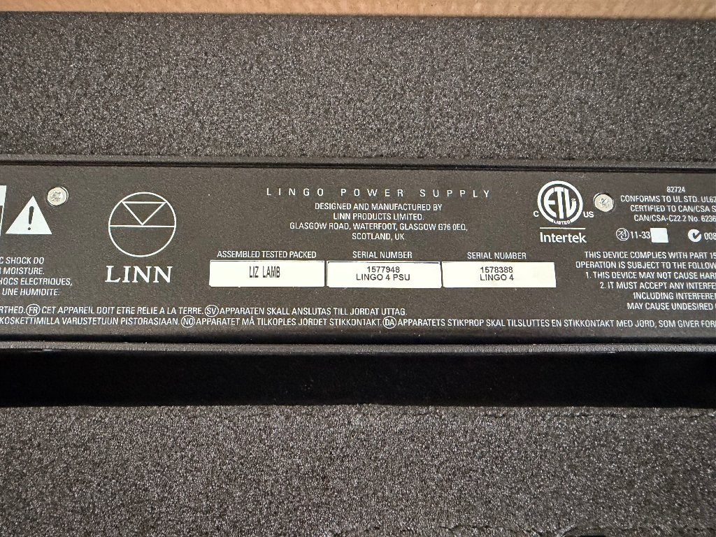Linn Lingo 4, Ophalen of Verzenden, Zo goed als nieuw, Platenspeler-onderdeel, Overige merken