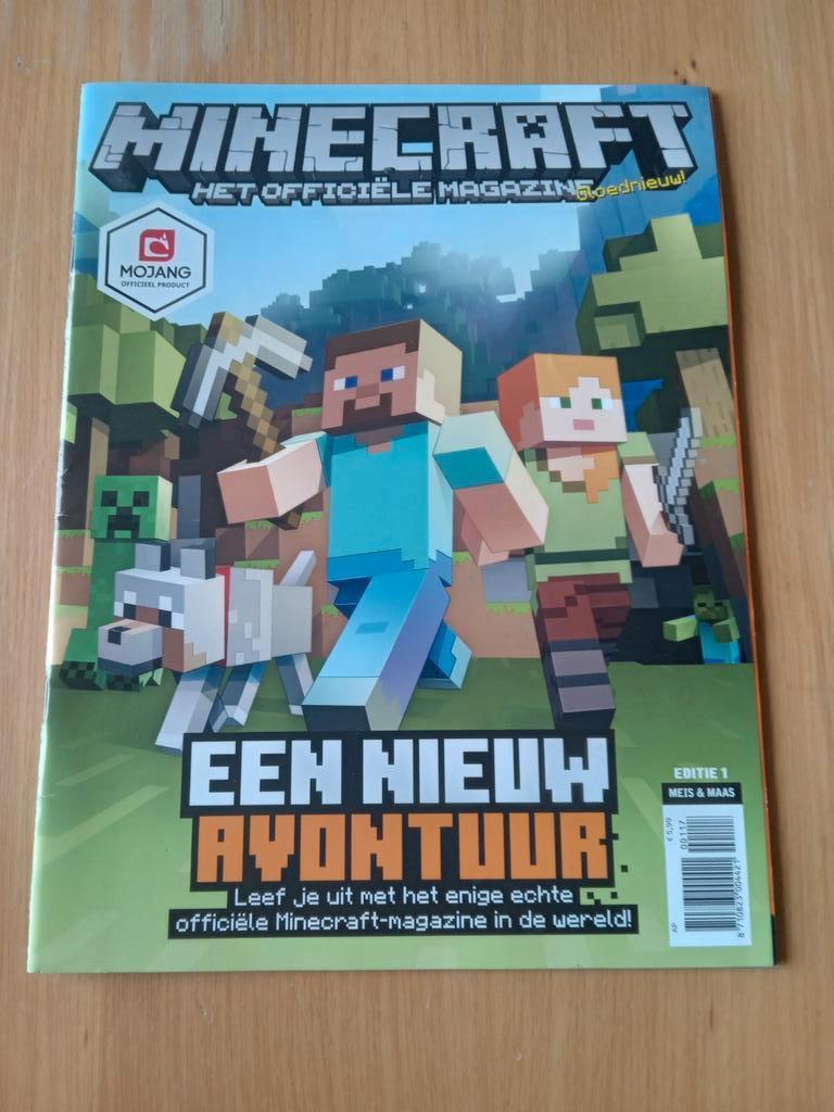 Minecraft het officiële magazine editie 1, Ophalen of Verzenden, Gelezen, Overige typen