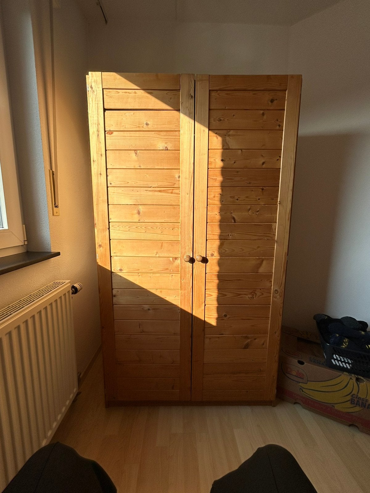 Kledingkast, Ophalen, Gebruikt