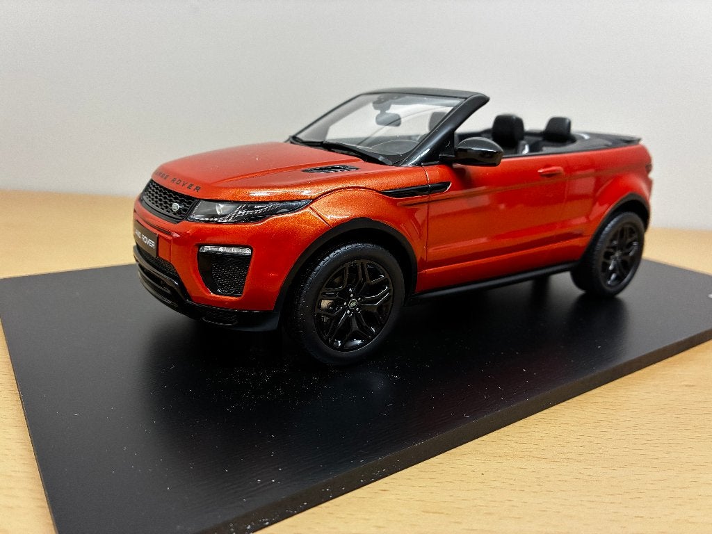 Range Rover Evoque Convertible  2011 "Phoenix Orange" 1/18, Ophalen of Verzenden, Nieuw, Auto, Overige merken