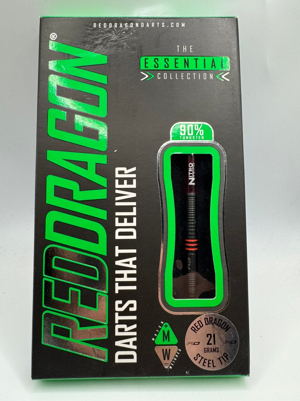 Red Dragon Milano RS1 21 Gram Dartpijlen, Ophalen of Verzenden, Zo goed als nieuw, Nvt, Pijlen