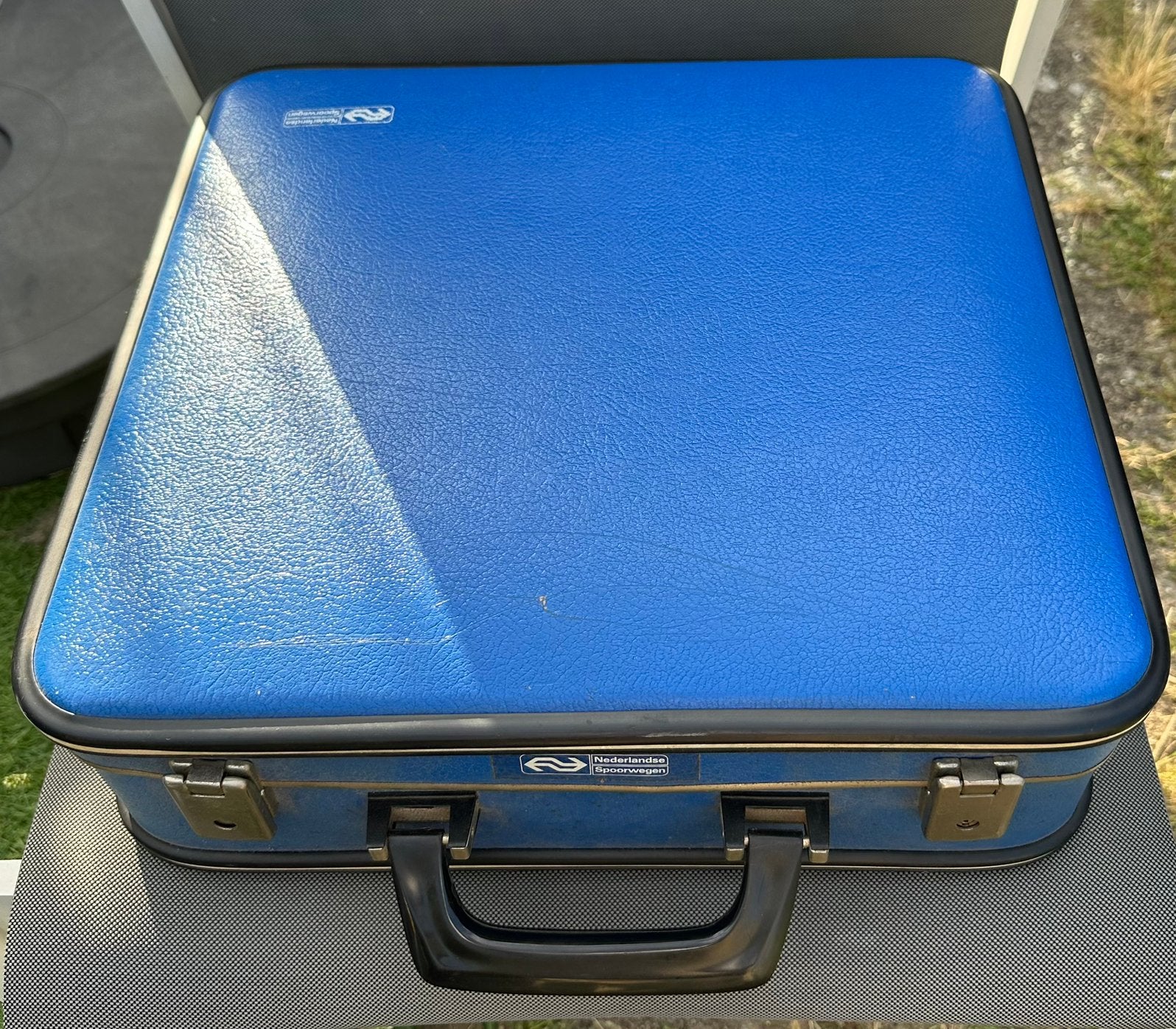 Oud ns koffertje, Ophalen of Verzenden, Gebruikt, Trein, Tas of Koffer