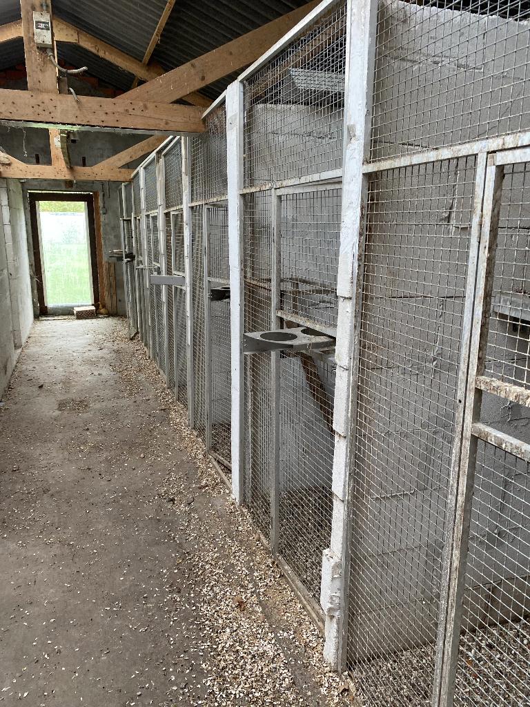 Voliere panelen en deuren, Ophalen, Gebruikt, Aluminium, Volière