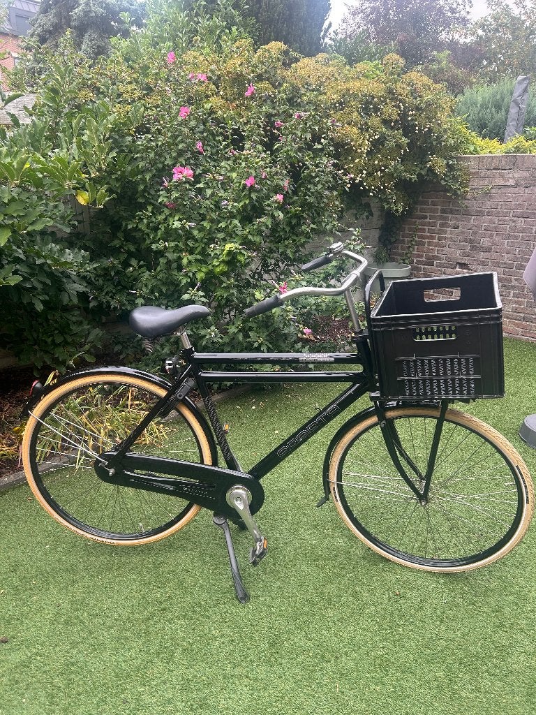 Originele Sparta Heren Pick Up Transport Fiets met Mandje, Ophalen, Terugtraprem, Sparta, Gebruikt