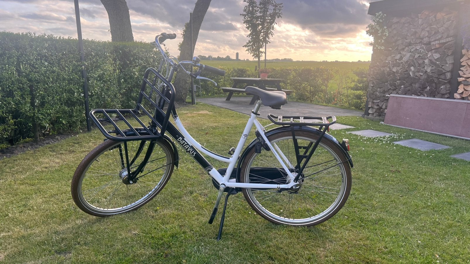 Batavus damesfiets, Fietsen en Brommers, Ophalen, Gebruikt, Versnellingen, Batavus