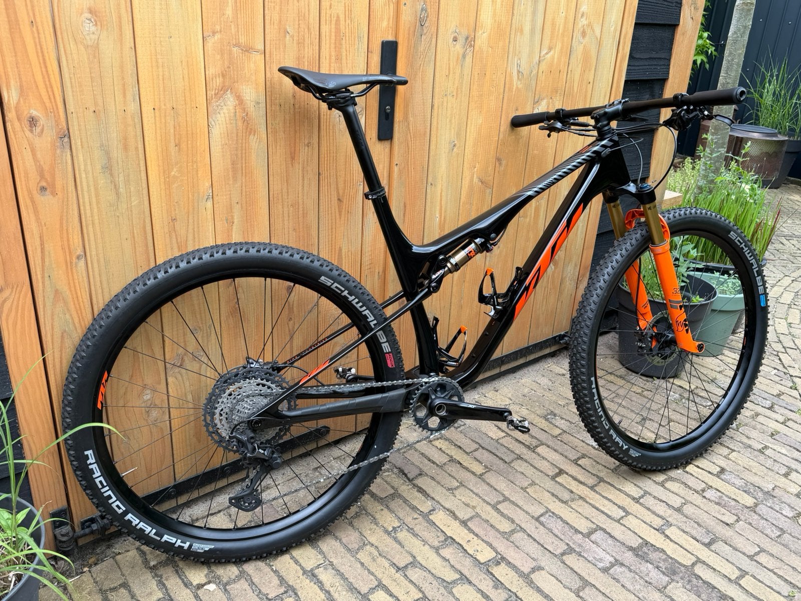 KTM scarp fully carbon mtb Niewstaat!, Fully, Zo goed als nieuw, Schijfrem, 53 tot 57 cm