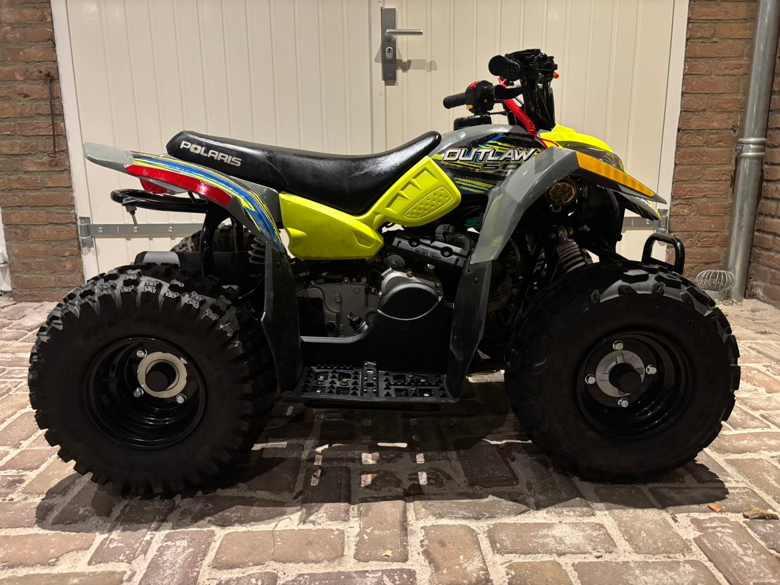 Polaris outlaw 50 2018 zo goed als nieuw, Motoren, 1 cilinder, 50 cc