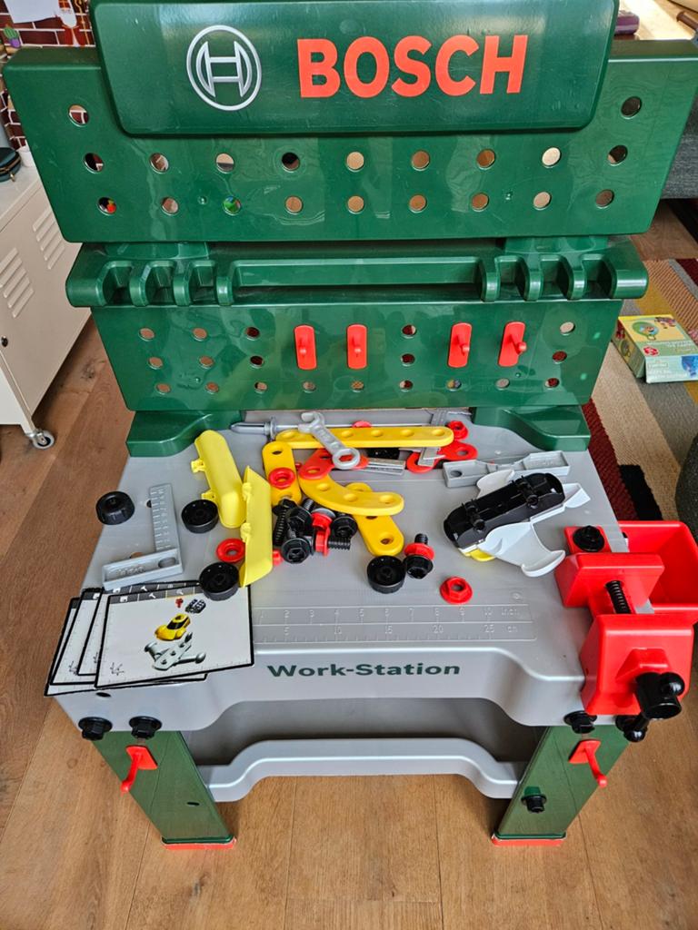 Werktafel BOSCH, Ophalen
