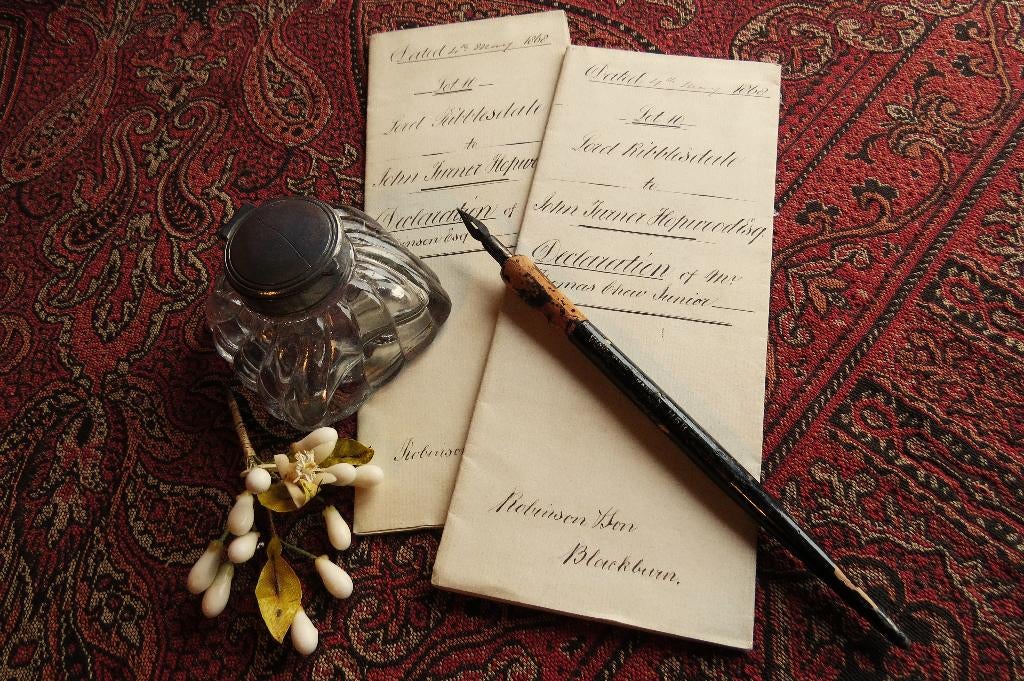 Antieke Engelse documenten Lord Ribblesdale 1868, Ophalen of Verzenden