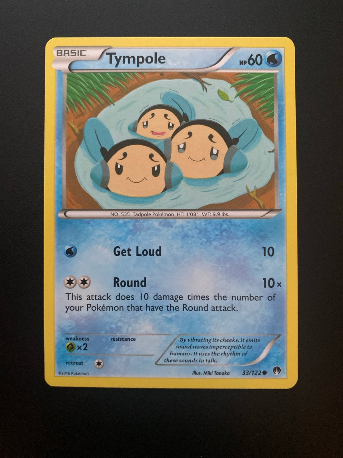 Tympole 33/122 XY Breakpoint (2016) Packfresh Mint!, Ophalen of Verzenden, Nieuw, Losse kaart