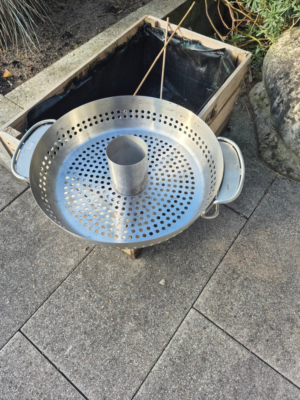 Weber Gourmet BBQ System Gevogeltehouder/Rooster, Ophalen, Zo goed als nieuw, Weber