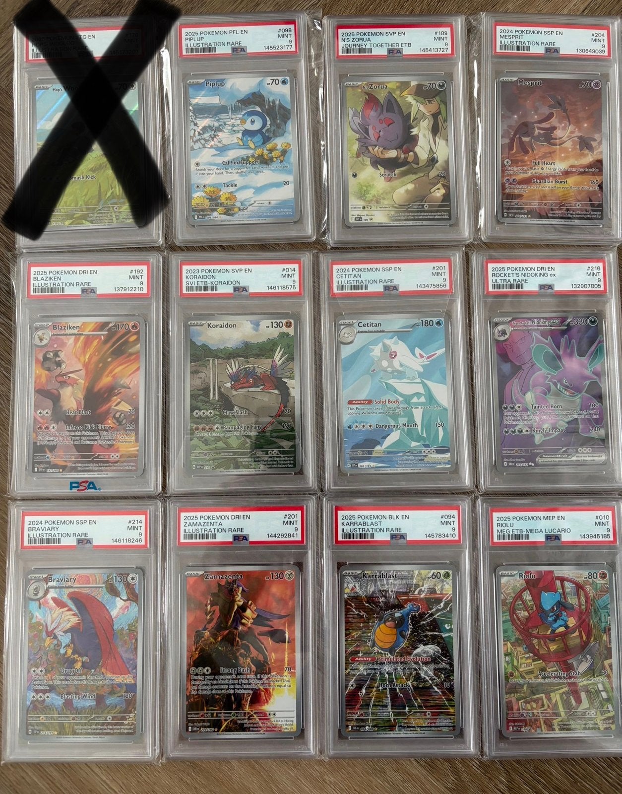 Pokemon tcg PSA 9 slabs, Ophalen of Verzenden, Losse kaart