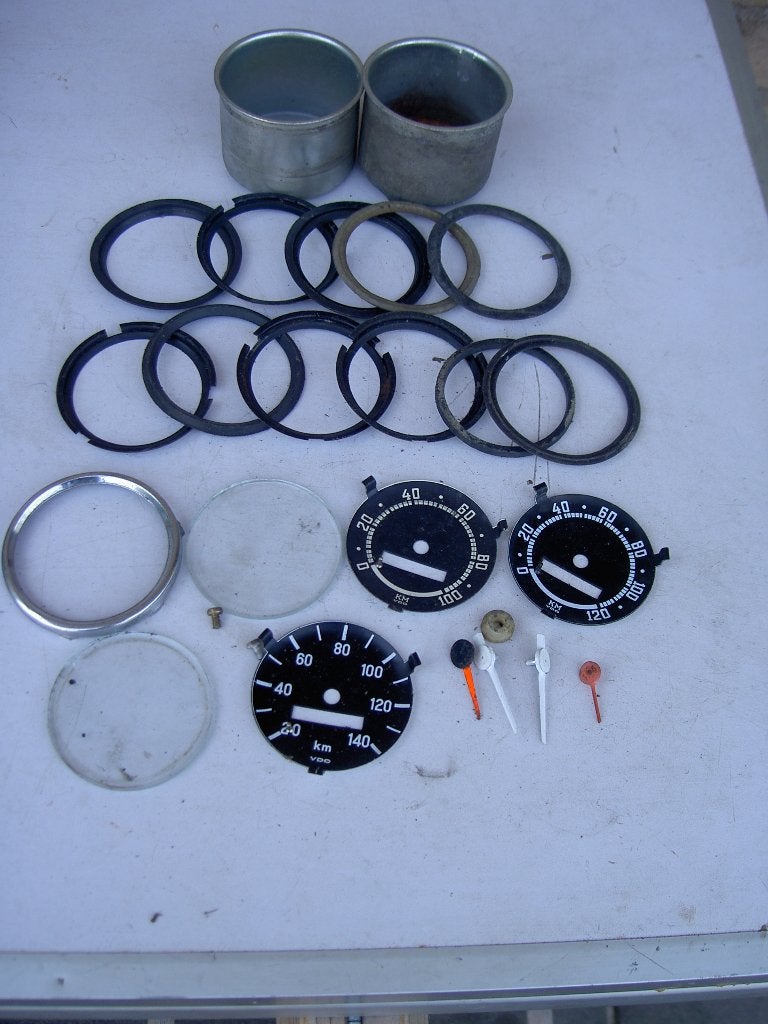 div. wijzer/platen / glaasjes etc, Ophalen of Verzenden, Gebruikt, Overige typen