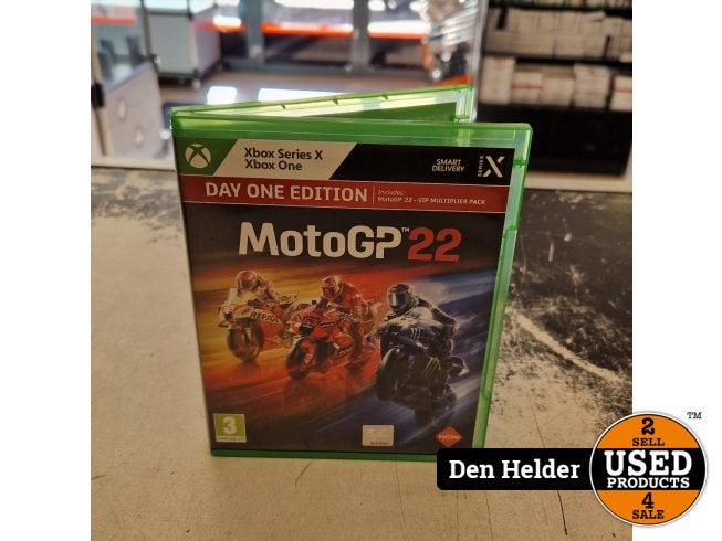 MotoGP 22 Xbox One Game - In Nette Staat, Xbox, Zo goed als nieuw, Support@xbox.com, One Microsoft Way
Redmond, WA 98052-6399