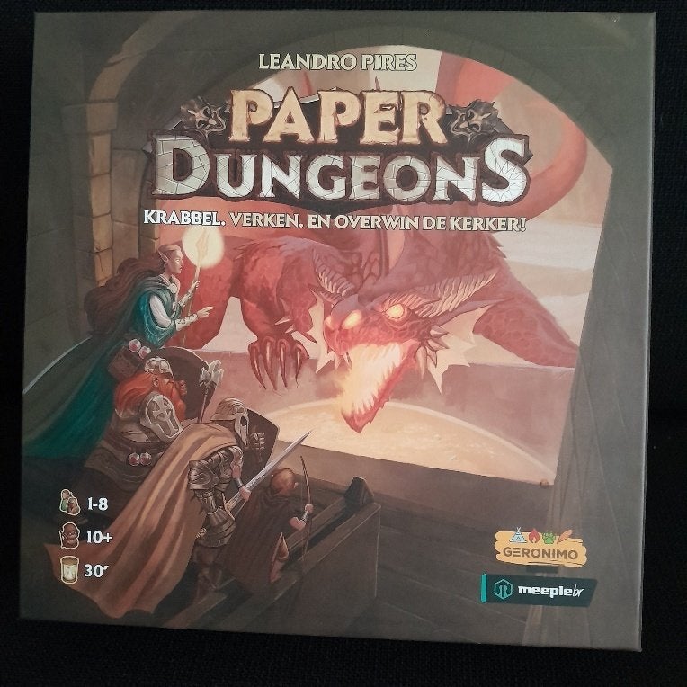 Paper Dungeons, Hobby en Vrije tijd, Ophalen of Verzenden, Zo goed als nieuw, Geronimo