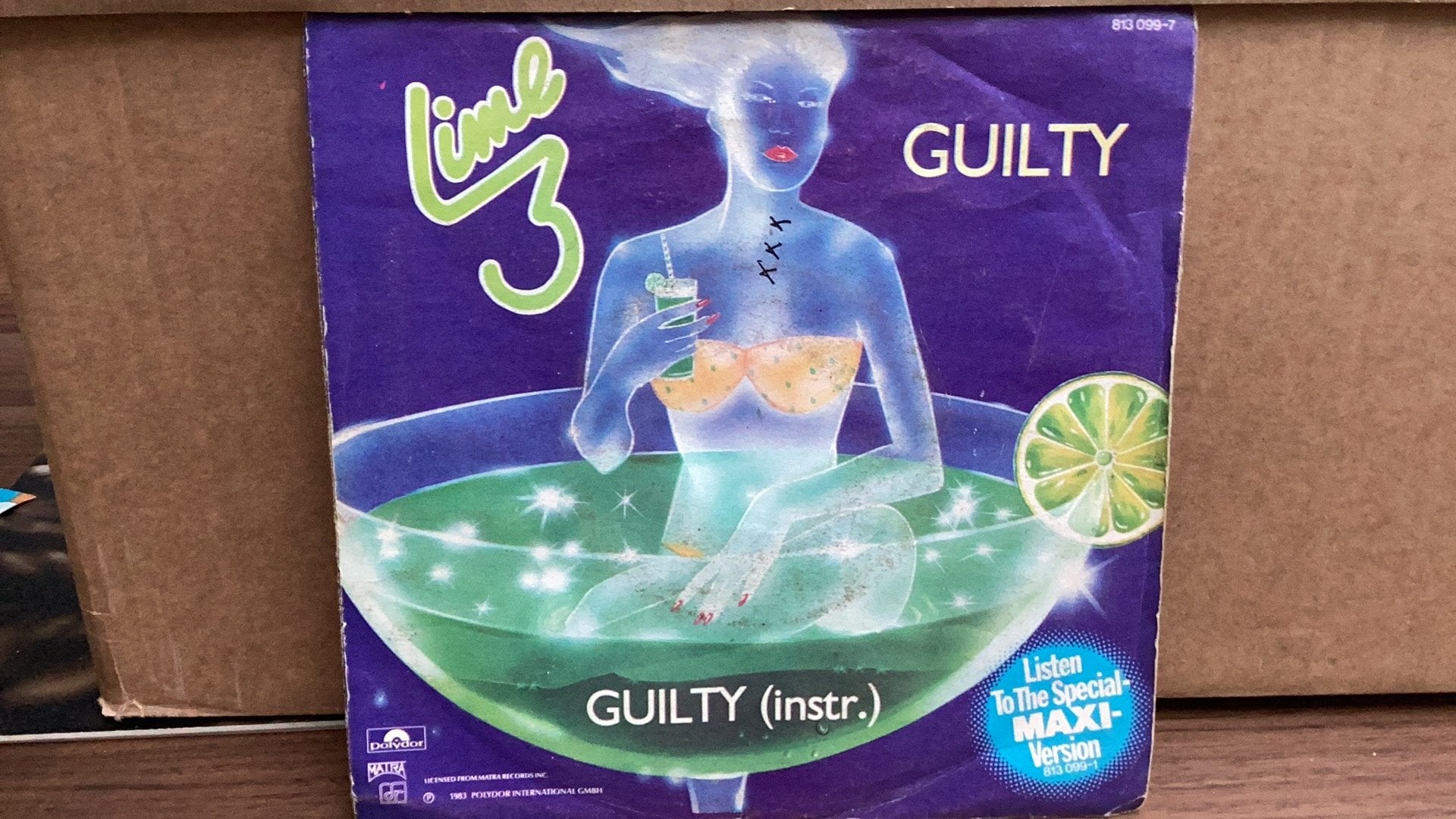 Lime.  Guilty, Ophalen of Verzenden, Zo goed als nieuw, Pop
