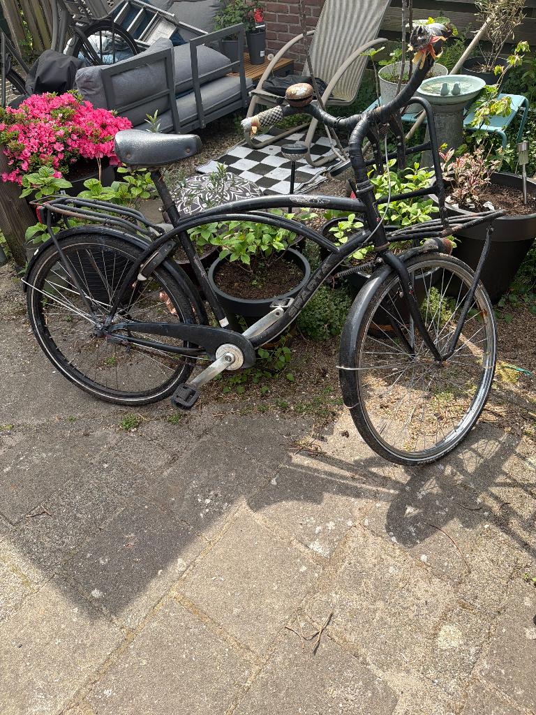 Station fiets voor kratje hertogjan, Ophalen, Gebruikt, Terugtraprem, Sparta