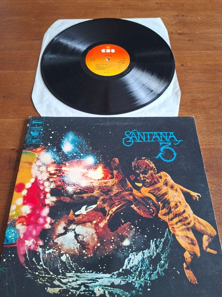 Lp Santana 3, Cd's en Dvd's, Vinyl | Rock, LP, Gebruikt, Ophalen of Verzenden, Gatefold hoes