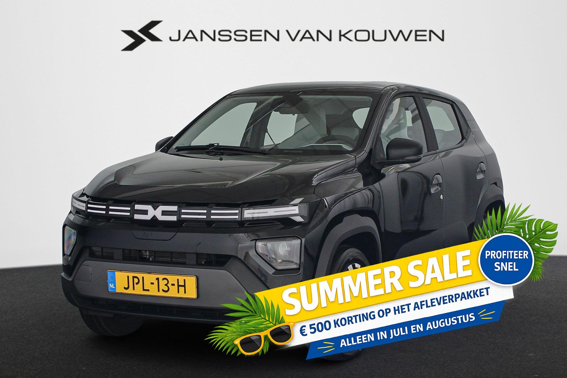 Dacia Spring Expression 65 26.8 kWh Airco Cruise Control, Auto's, Dacia, Bedrijf, Te koop, Spring, ABS, Airbags, Airconditioning