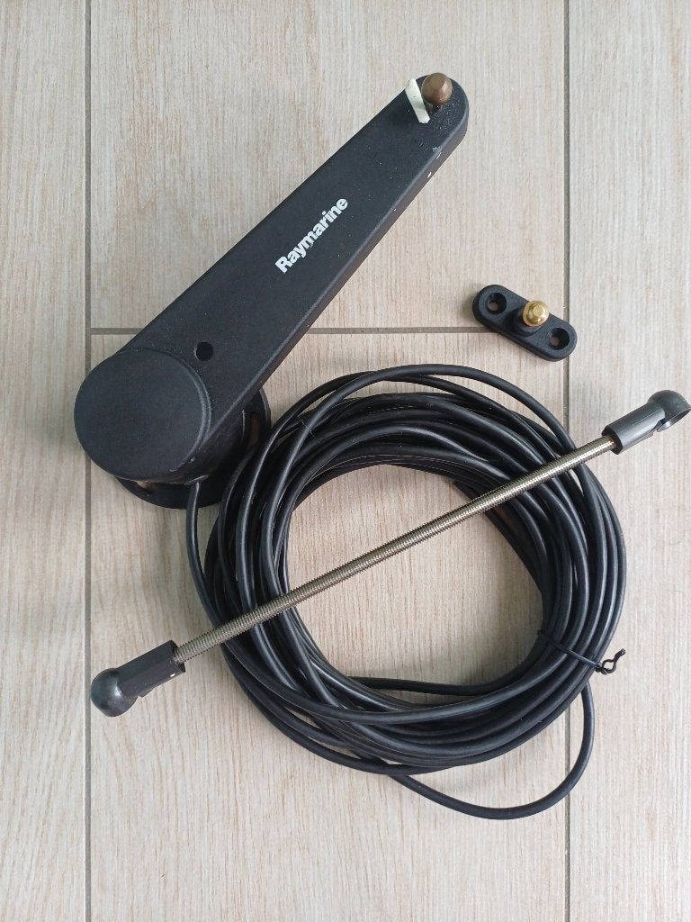 Roerstandaangever Raymarine, Watersport en Boten, Navigatiemiddelen en Scheepselektronica, Ophalen of Verzenden, Gebruikt, Kabel of Apparatuur