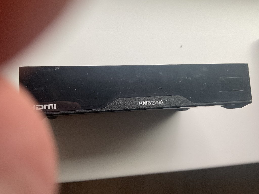 TV ontvanger HMB 2260 met lader, Verzenden, Gebruikt