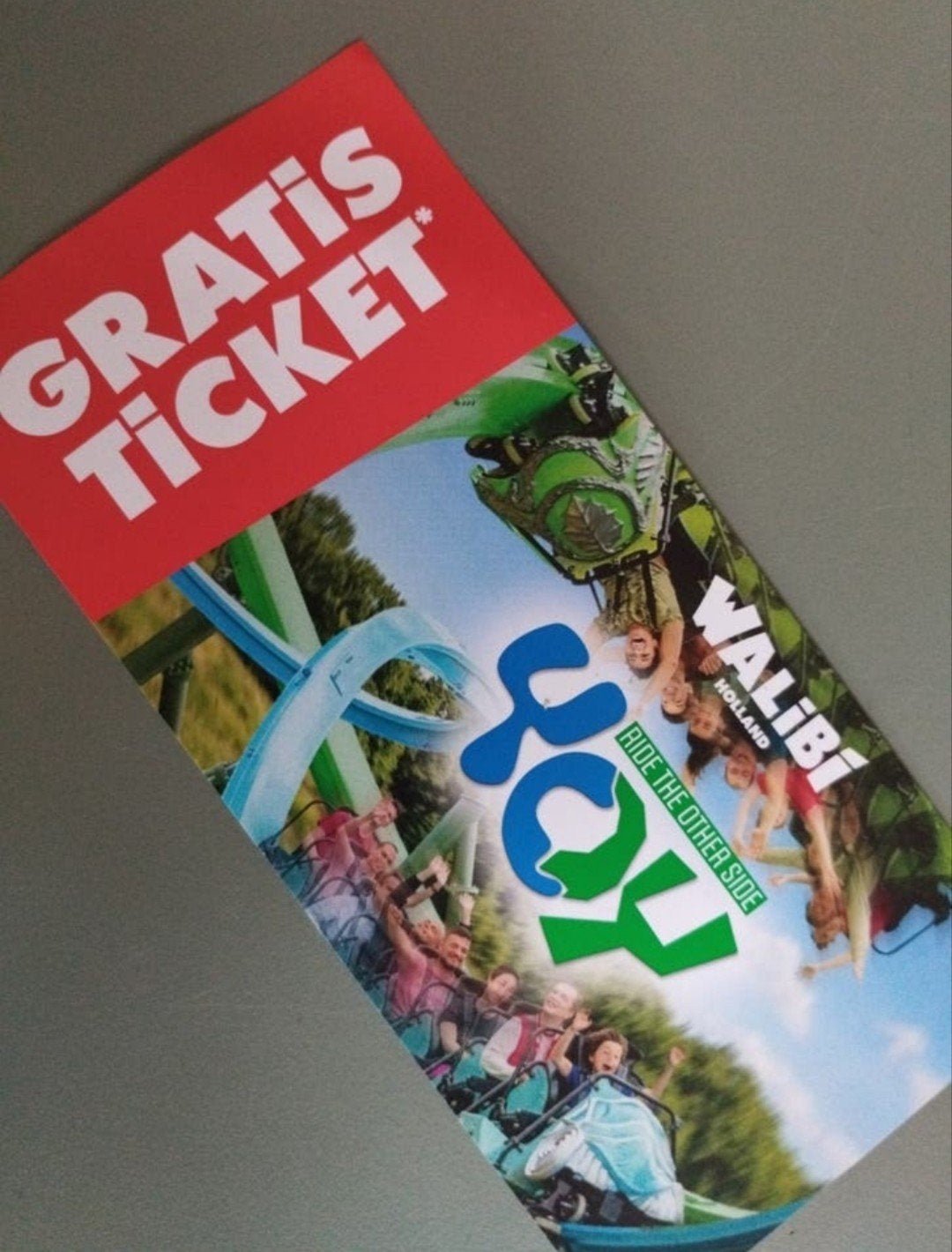 Walibi 3e ticket gratis, Tickets en Kaartjes, Recreatie | Pretparken en Attractieparken