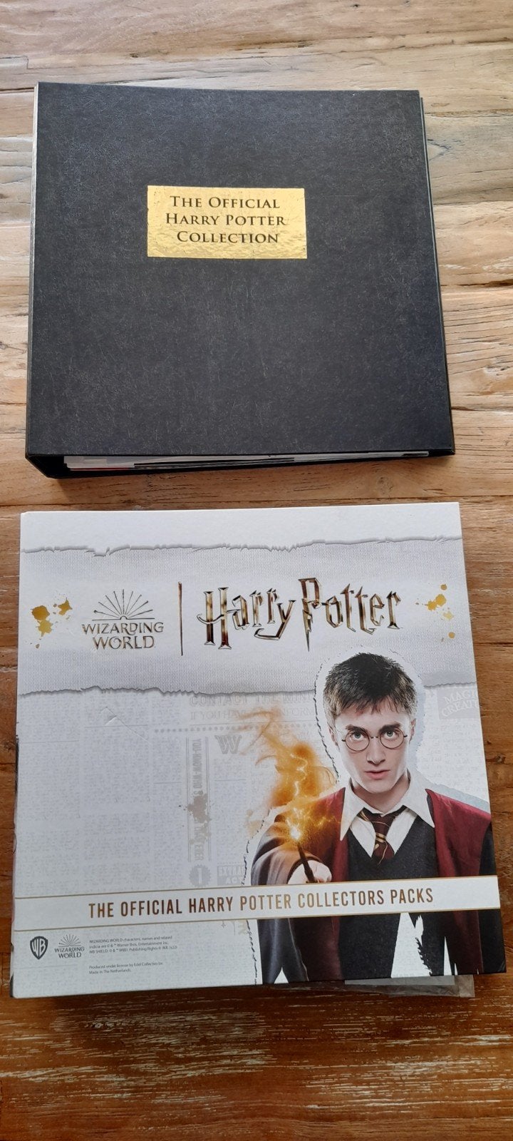 Harry Potter Postzegel verzameling map wizarding world, Ophalen of Verzenden, Boek of Poster
