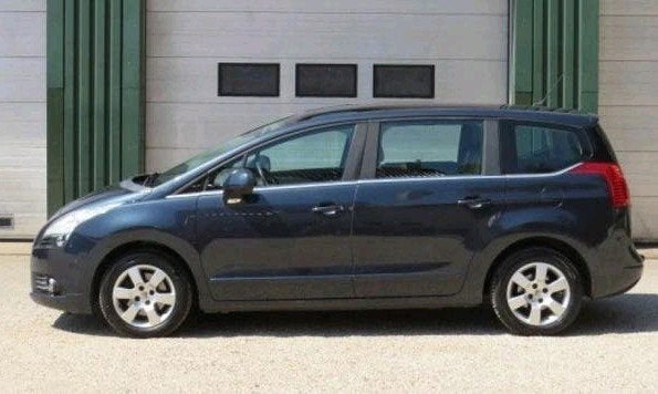 Peugeot 5008 1.6 THP AUT 5PL 2013 Blauw en lederen bekleding, Auto's, Peugeot, Dealer onderhouden, Blauw, 1650 kg, 1485 kg