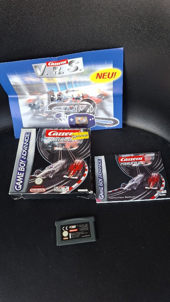 Game Boy Advance Carrere Power slide incl doos, boekjes, Avontuur en Actie, Gebruikt, Verzenden, 1 speler