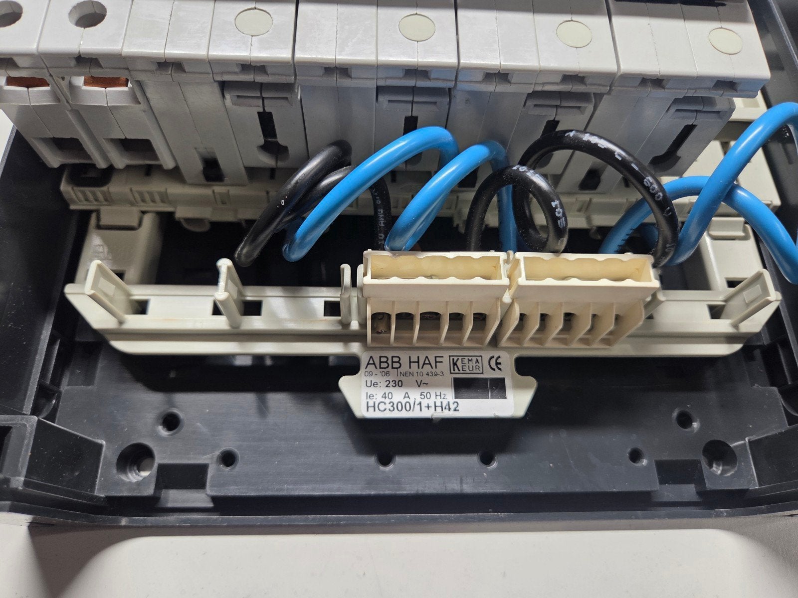 ABB 1 fase groepenkast, Ophalen of Verzenden, Gebruikt, ABB, Groepenkast