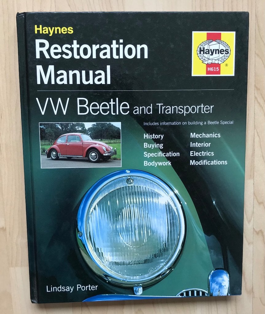 Restauration Manual VW Beetle en Transporter, Lindsay Porter, Ophalen of Verzenden, Zo goed als nieuw, Volkswagen