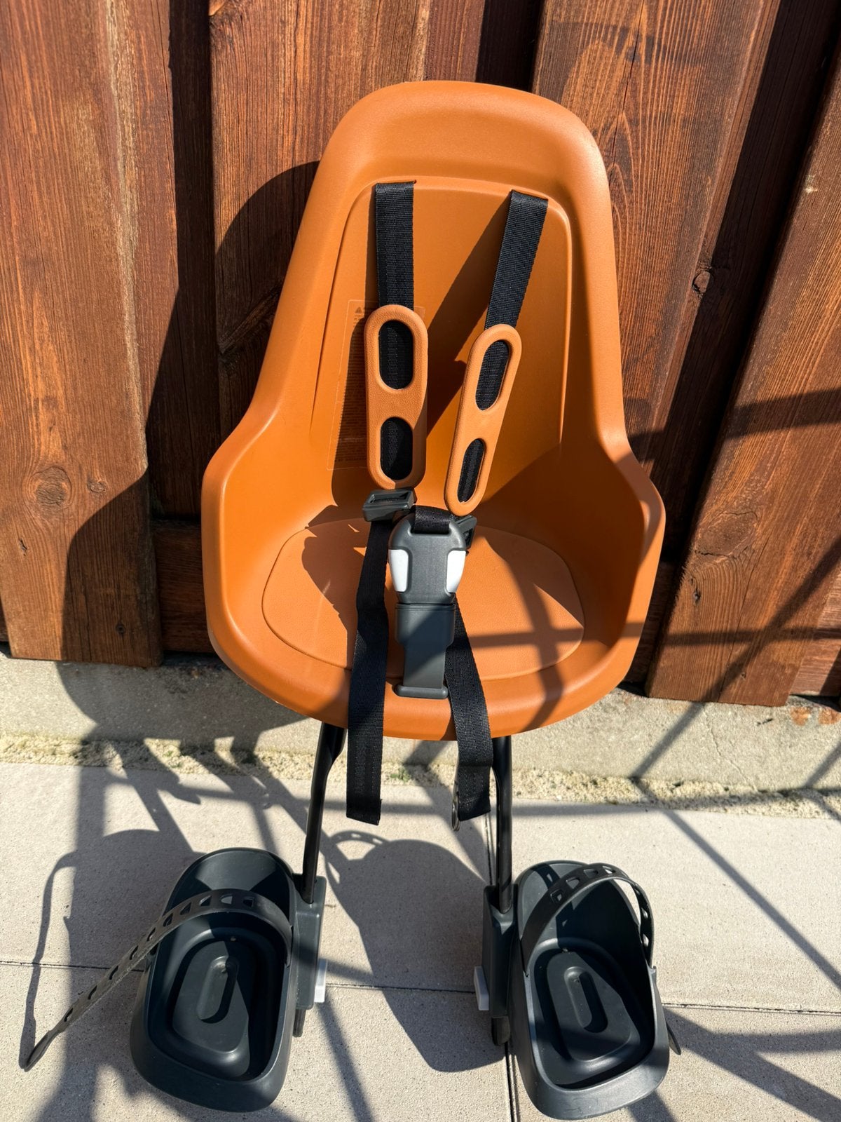 Bobike Exclusive Mini fietszitje voor, Ophalen, Voetsteuntjes, Voorzitje, Zo goed als nieuw
