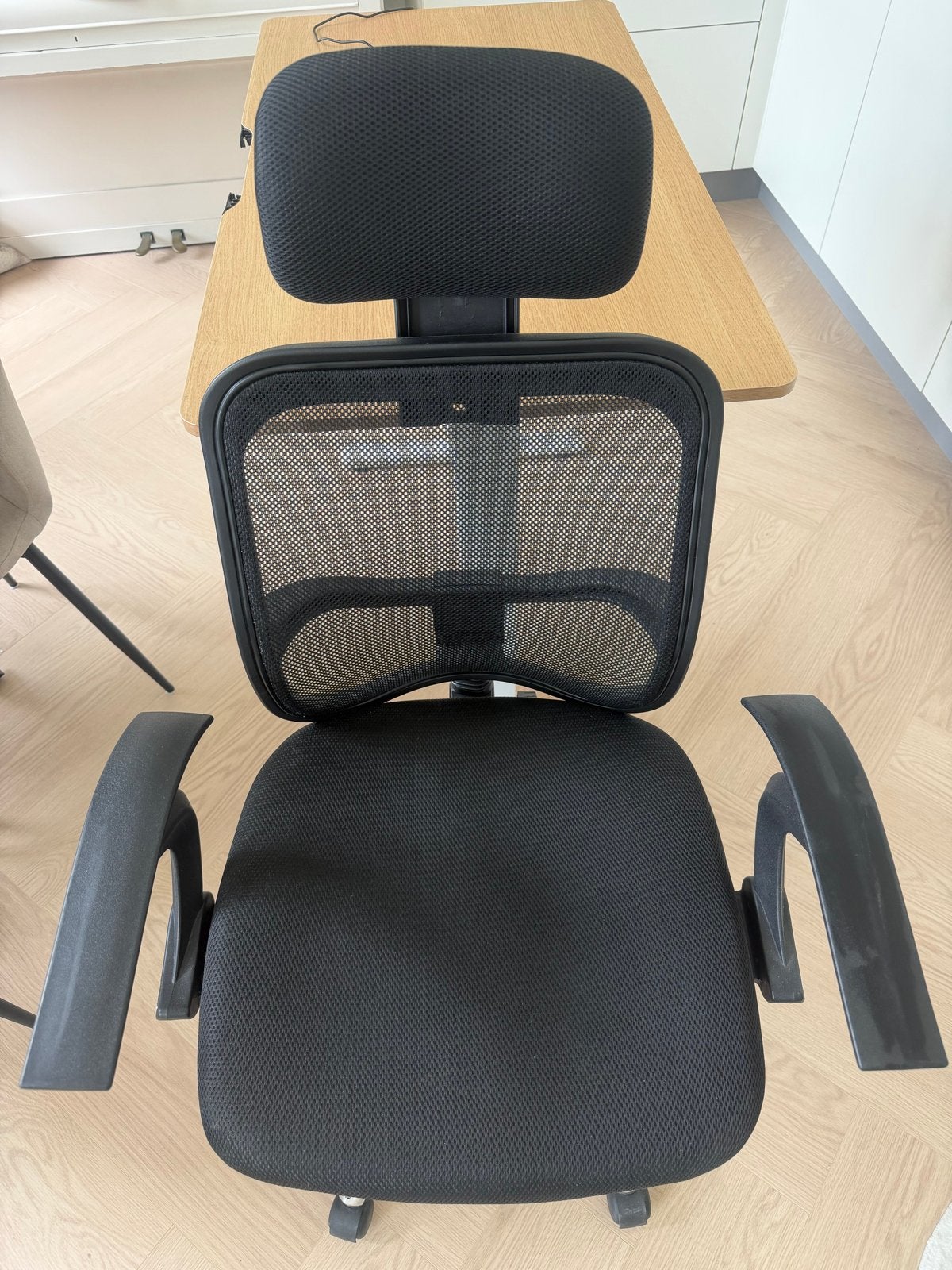 Bureau Elektrisch Verstelbaar 110x60 met Ergonomische Bureau, Huis en Inrichting, Bureaus, Ophalen, Zit-sta bureau, Elektrisch