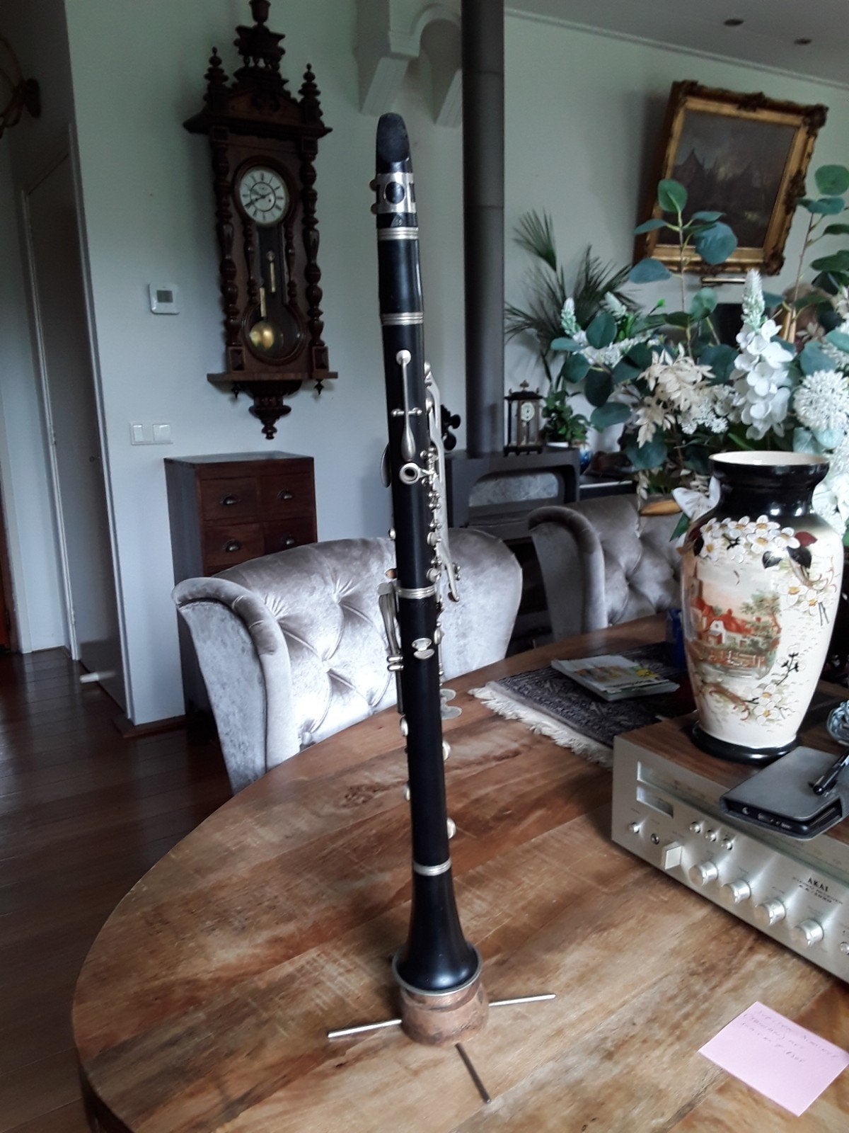 Jupiter klarinet., Ophalen of Verzenden, Gebruikt, Hout