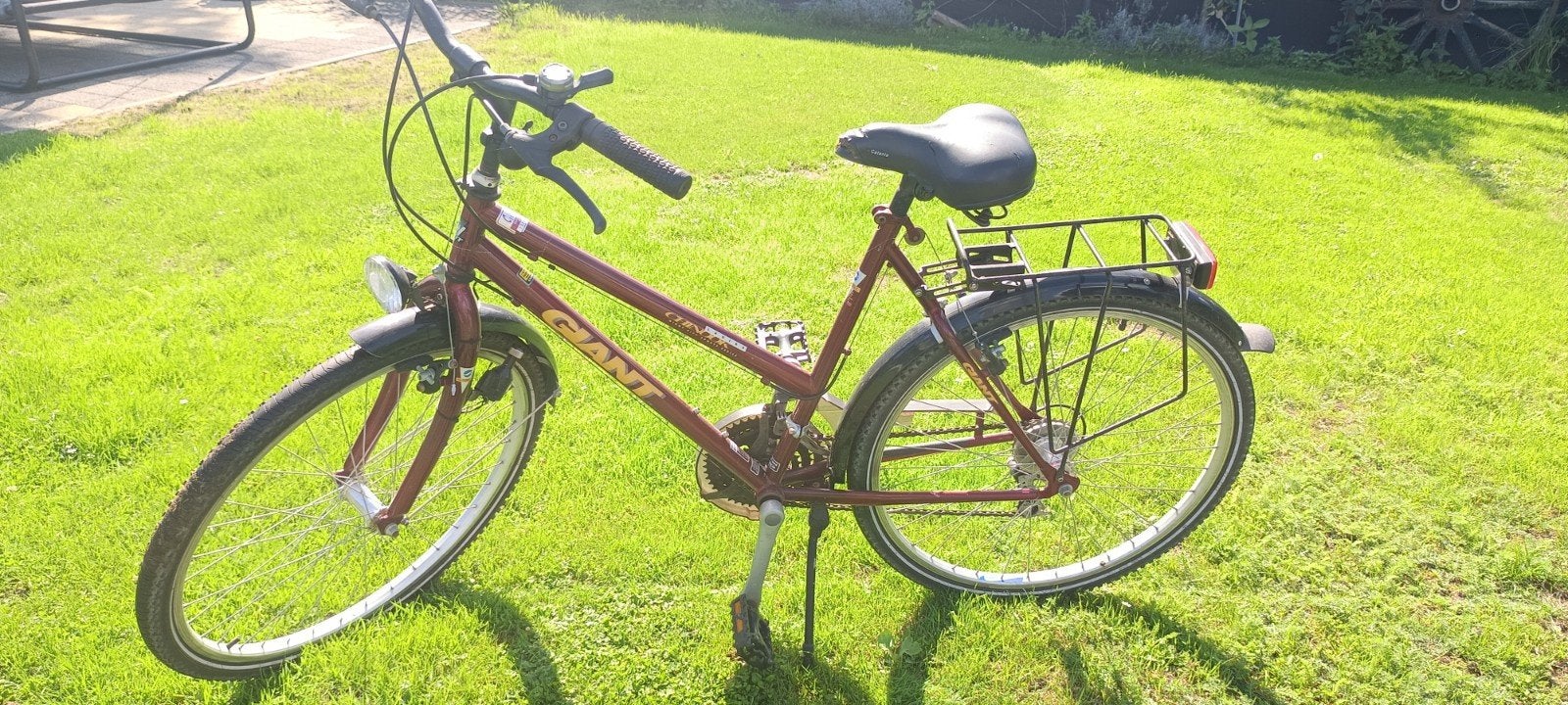 Giant damesfiets - Opknapper, Gebruikt, Velgrem, Versnellingen, 53 tot 57 cm