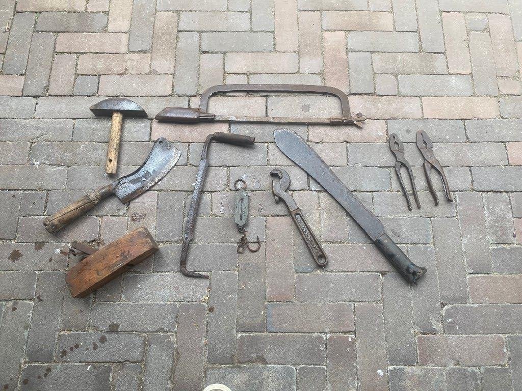 Oud gereedschap, Antiek en Kunst, Antiek | Gereedschap en Instrumenten, Ophalen