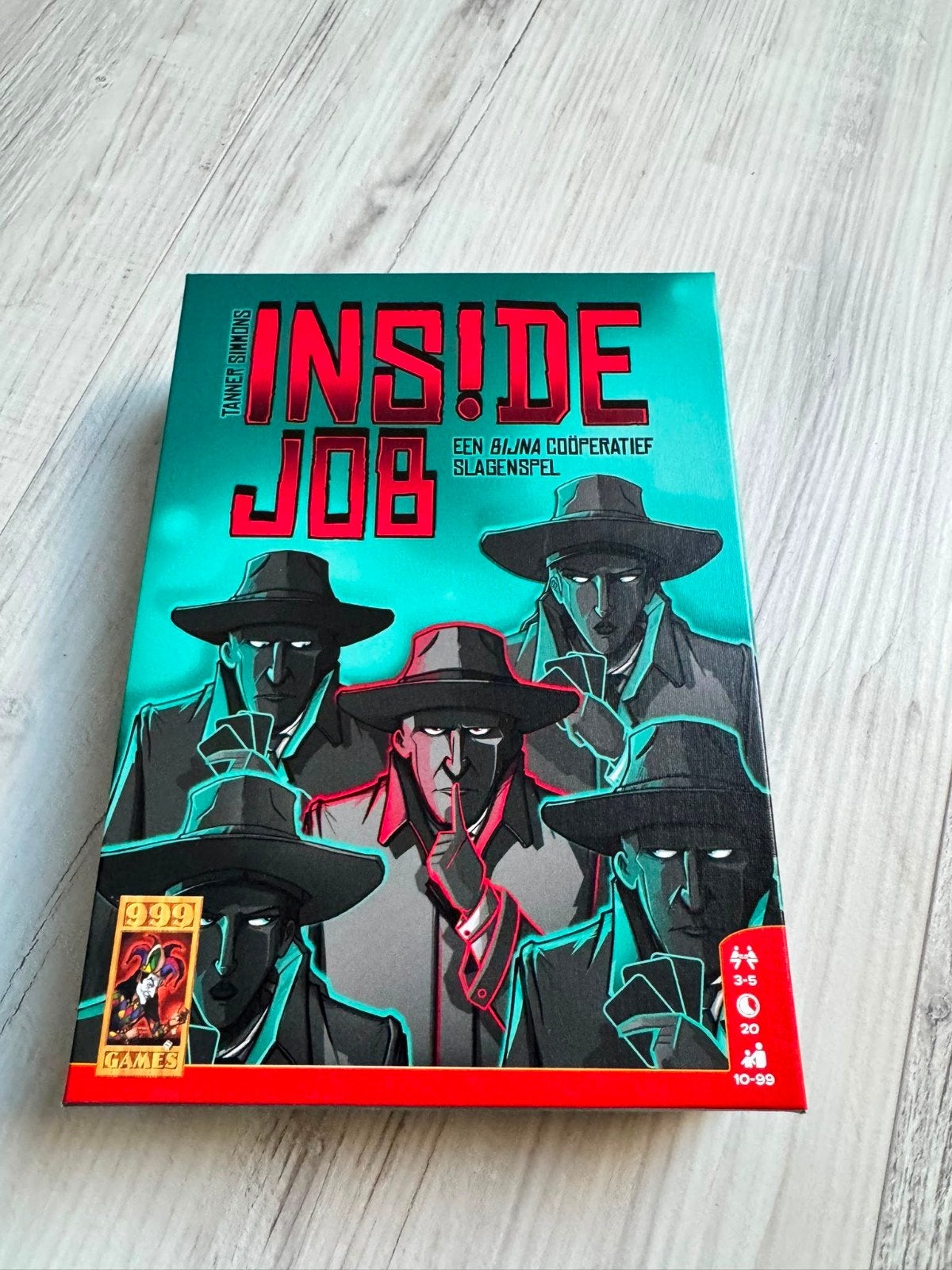 Inside Job - Compleet & nieuw, Drie of vier spelers, Verzenden, Zo goed als nieuw, 999 Games