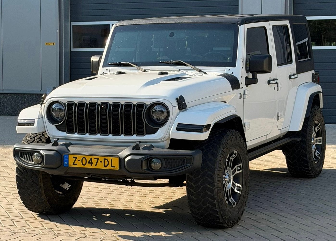 ‼️JEEP WRANGLER JK 3.8 V6 SAHARA HARD/SOFTTOP YOUNGTIMER‼️, Automaat, 2350 kg, Wit, Leder