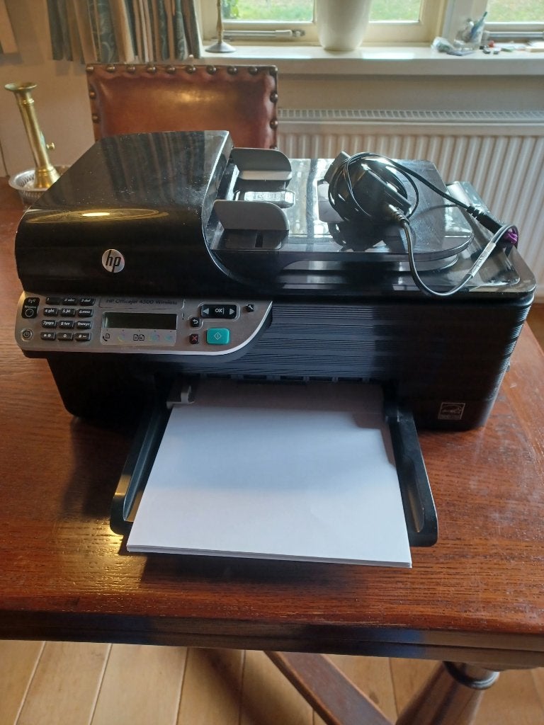 HP Officejet 4500 Wireless All-in-One Printer, Computers en Software, Printers, Gebruikt, Inkjetprinter, All-in-one, Draadloos