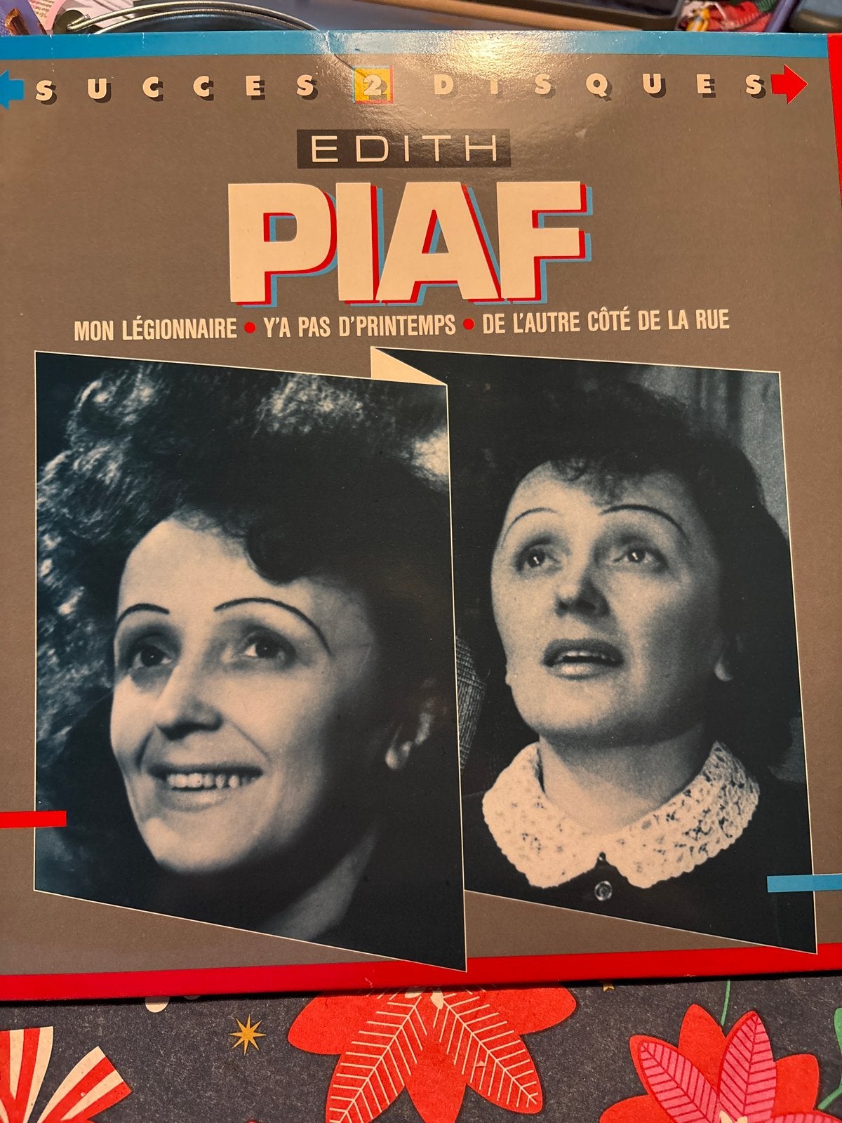 Edith Piaf - Succes 2 Disques LP, Overige genres, Ophalen of Verzenden, Zo goed als nieuw, 12 inch